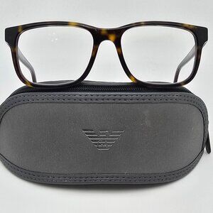 Emporio Armani EA3218 5879 Havana Eyeglasses Frame w/ Case 53-17-145